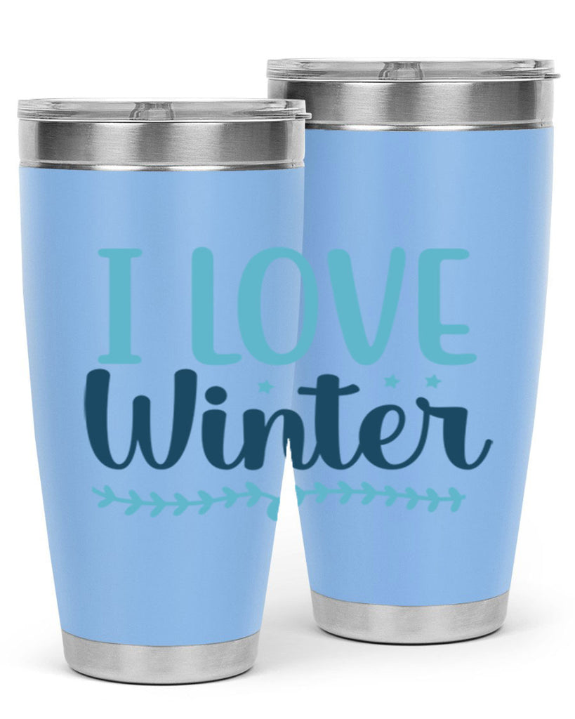 i love winter 226#- winter- Tumbler