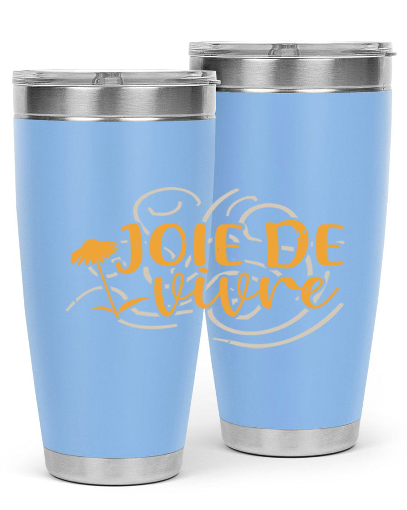 joie de vivre 57#- mardi gras- Tumbler