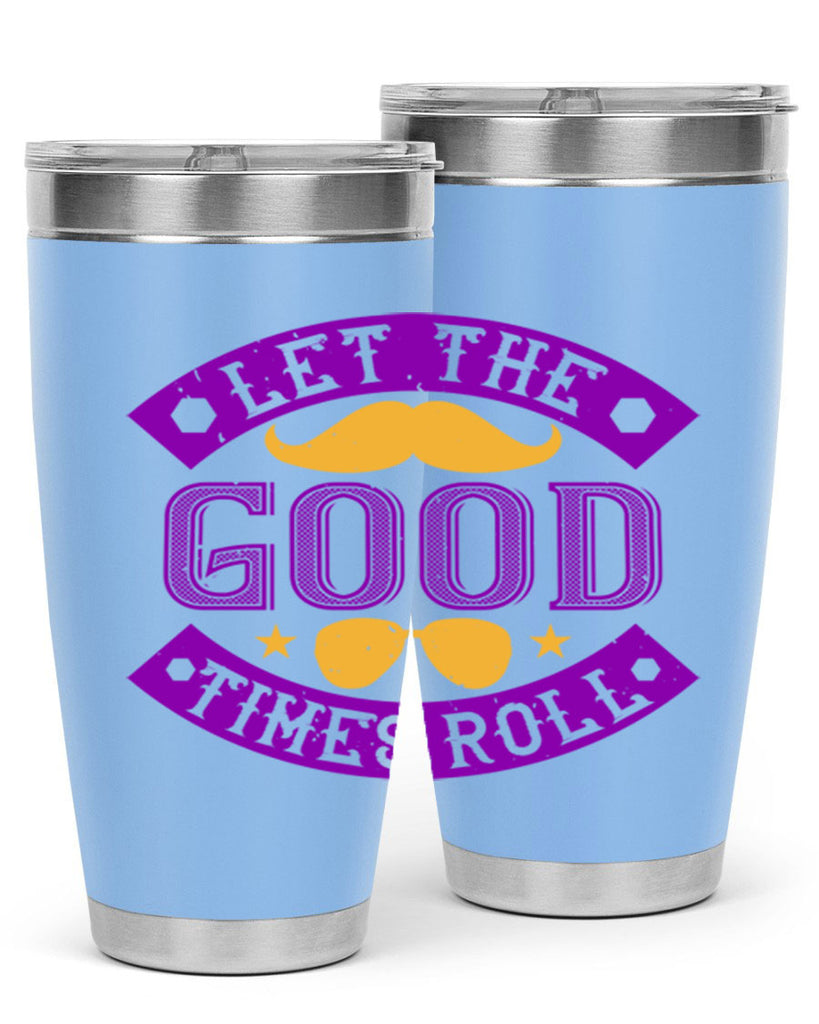 let the good times roll 52#- mardi gras- Tumbler