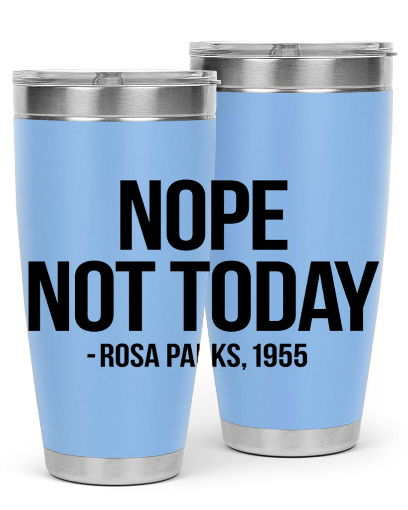 nope not today rosa parks 60#- black words phrases- Cotton Tank