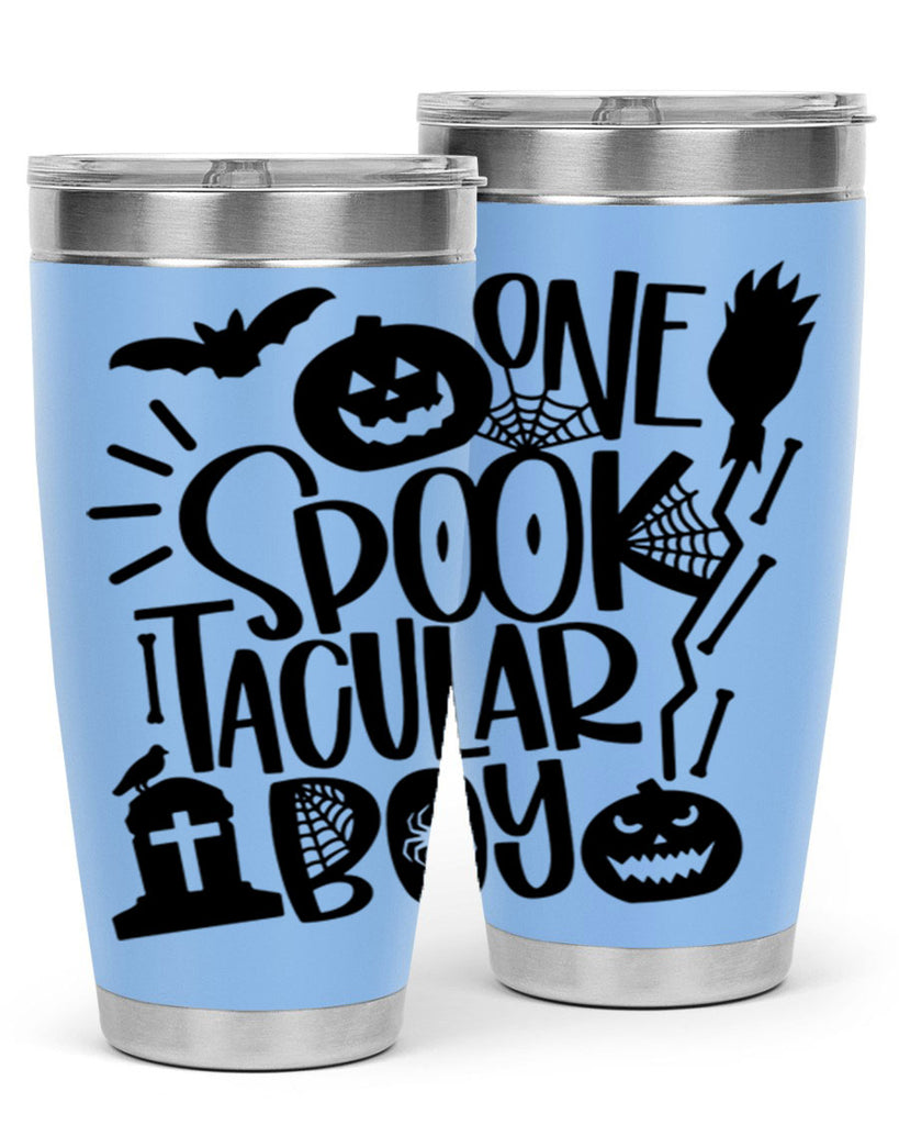 one spooktacular boy 38#- halloween- Tumbler