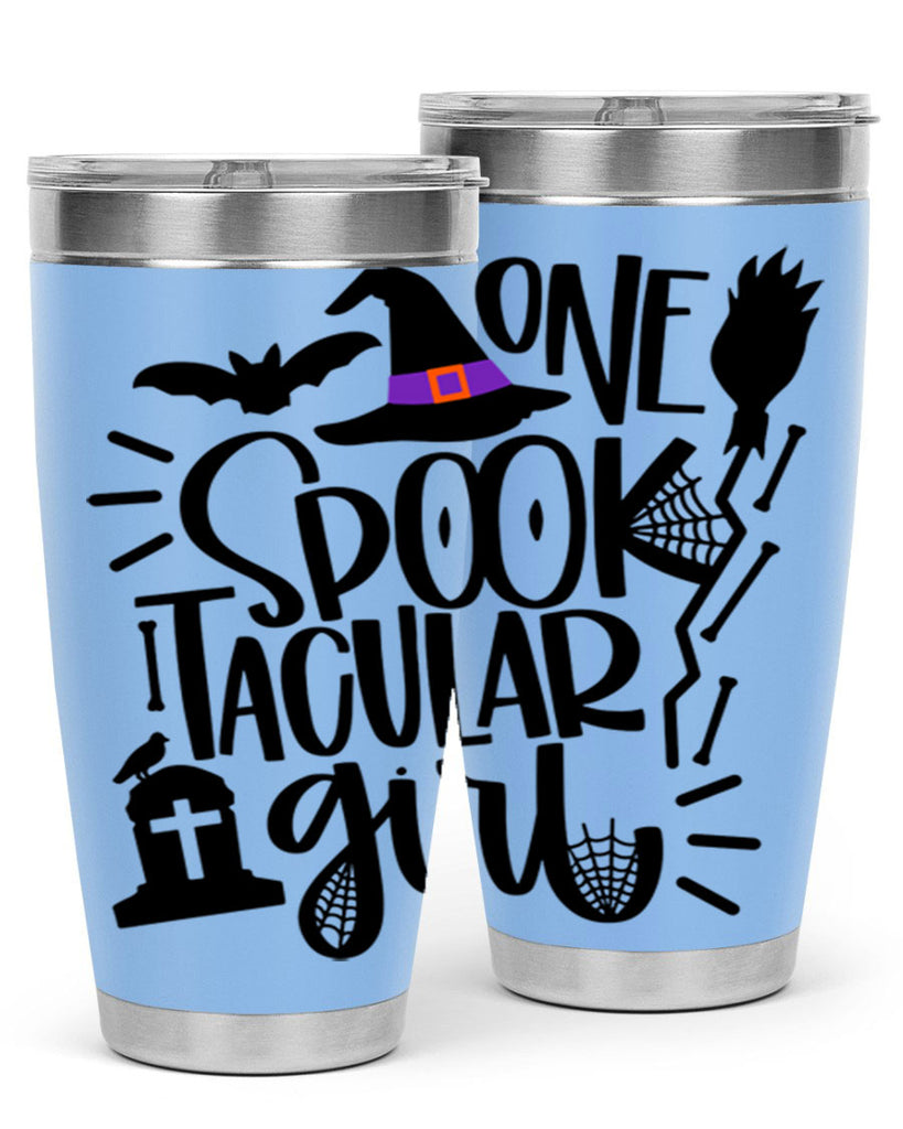 one spooktacular girl 36#- halloween- Tumbler