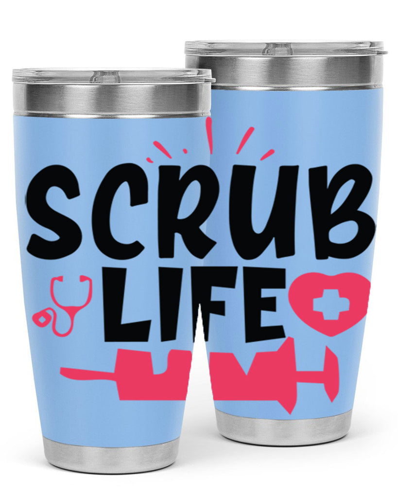 scrub life Style 352#- nurse- tumbler
