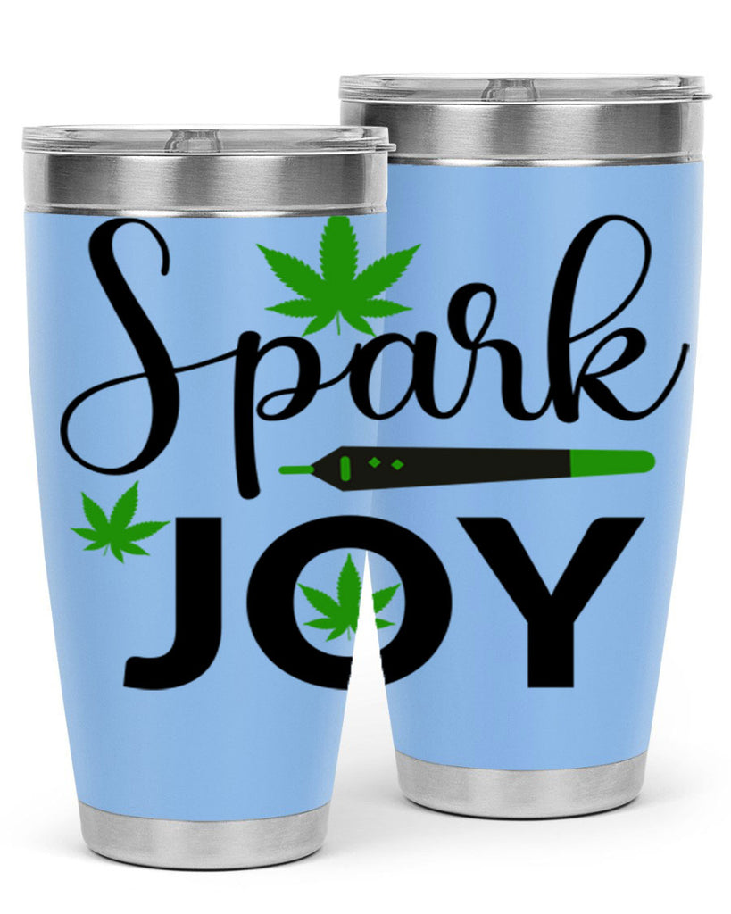spark joy 250#- marijuana- Tumbler