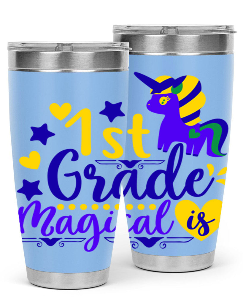 st grade magical 63#- mardi gras- Tumbler