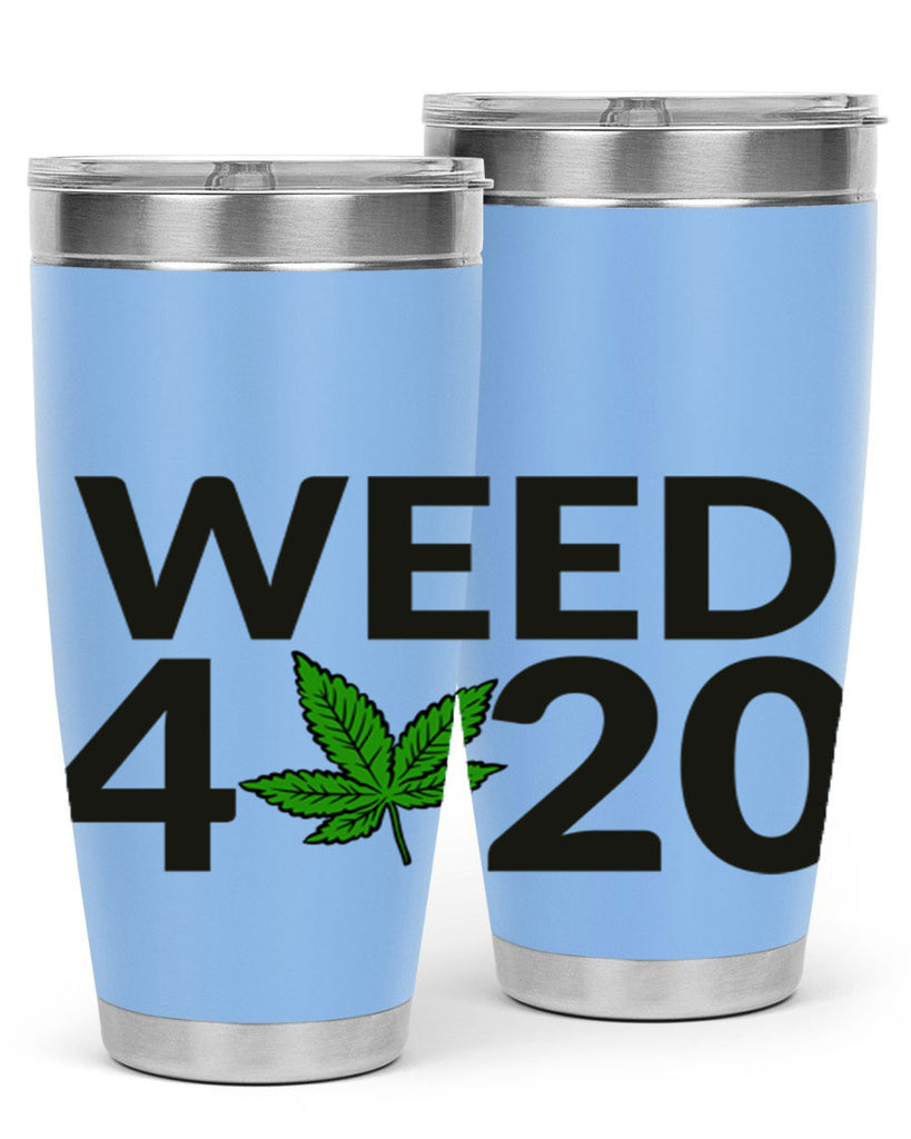 weed 420 282#- marijuana- Tumbler