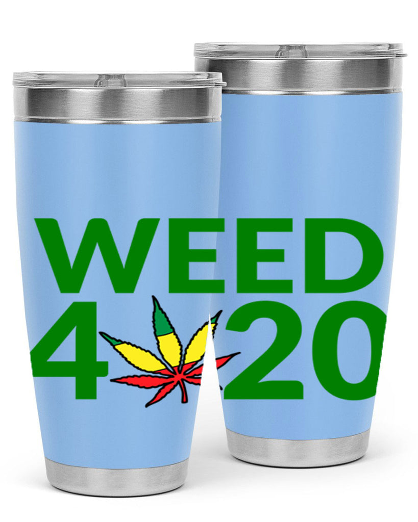 weed 420 cannabis 281#- marijuana- Tumbler