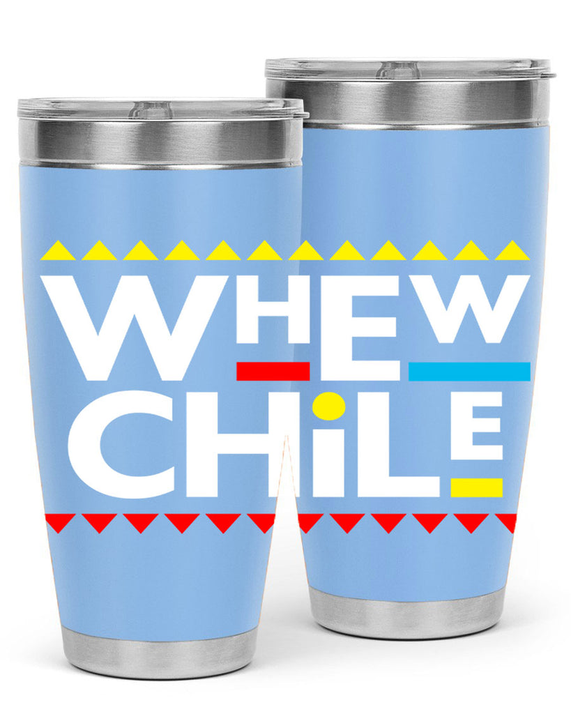 whew chile 11#- black words phrases- Cotton Tank