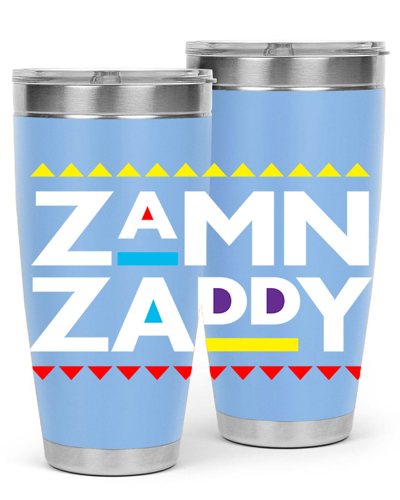 zamn zaddy 1#- black words phrases- Cotton Tank