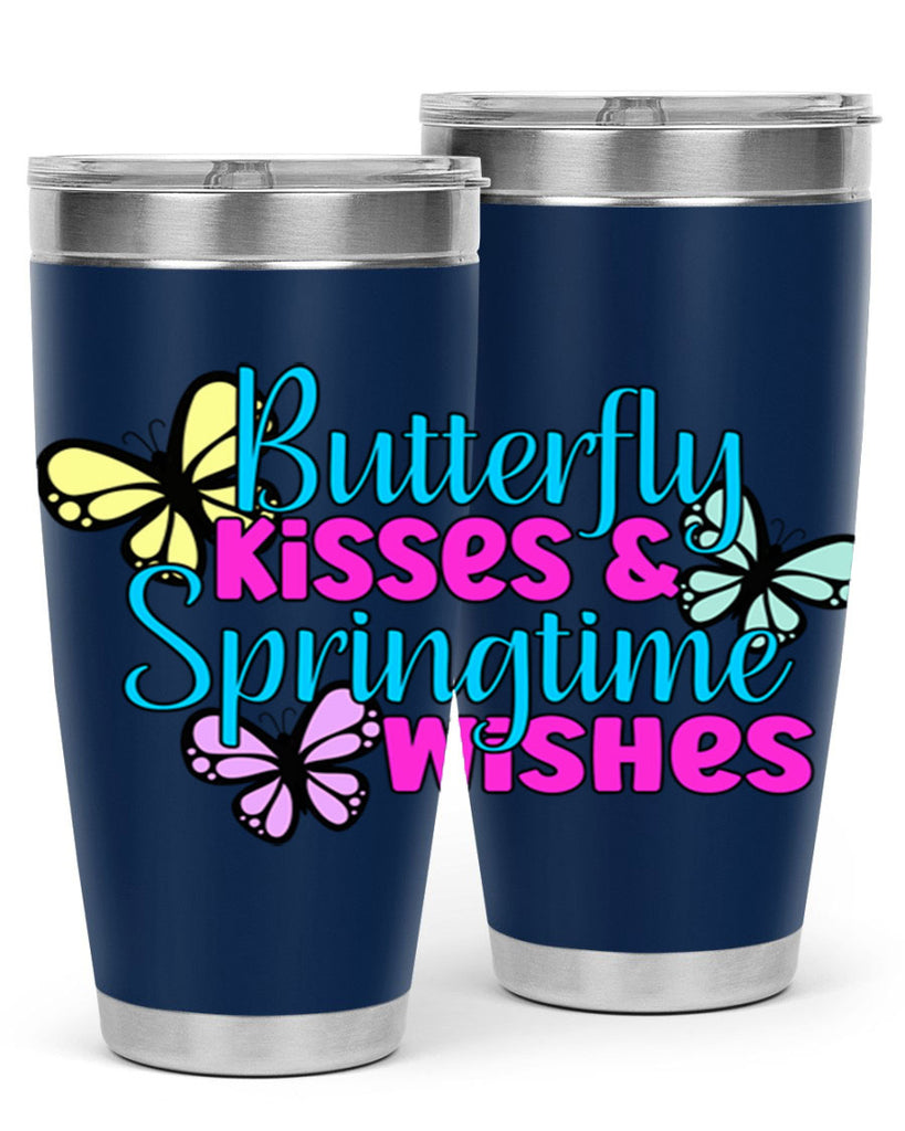 Butterfly kisses & springtime wishes95#- spring- Tumbler