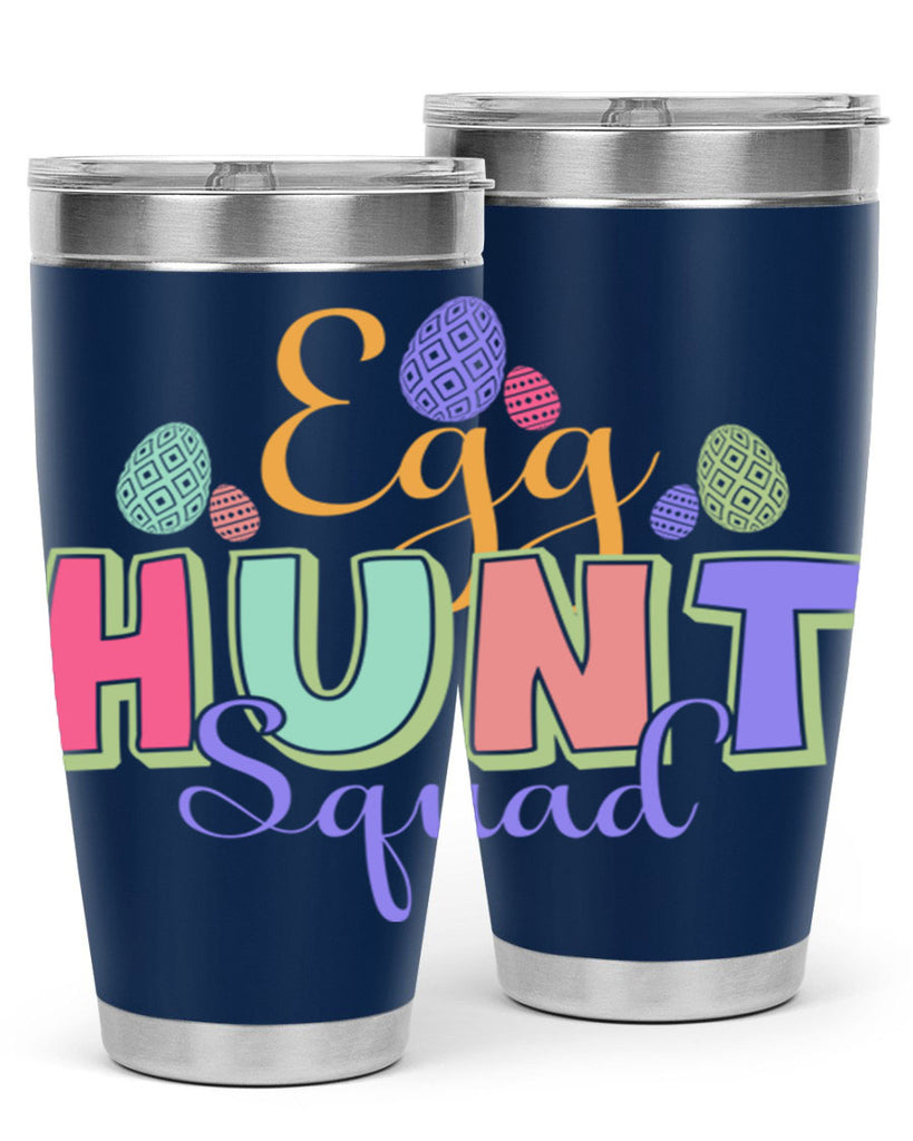 Egg hunt squad130#- spring- Tumbler