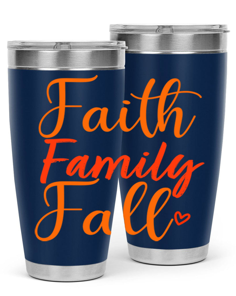 Faith Family Fall Design 81#- fall- Tumbler