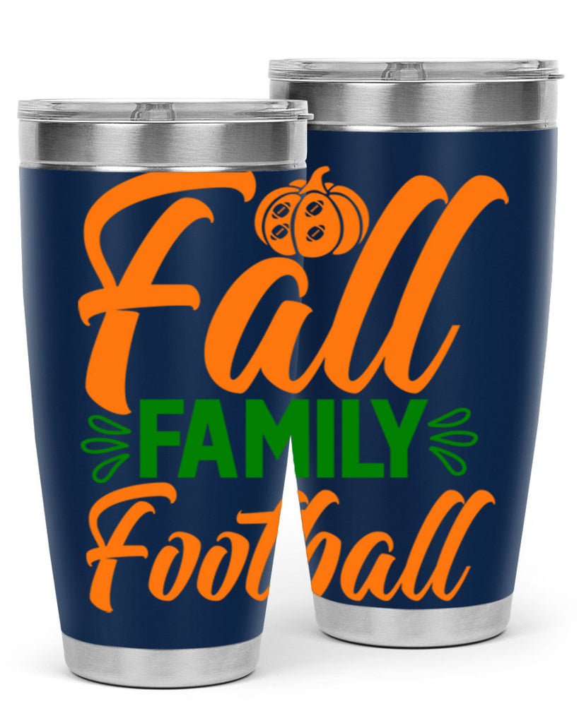 Fall Family Football 98#- fall- Tumbler