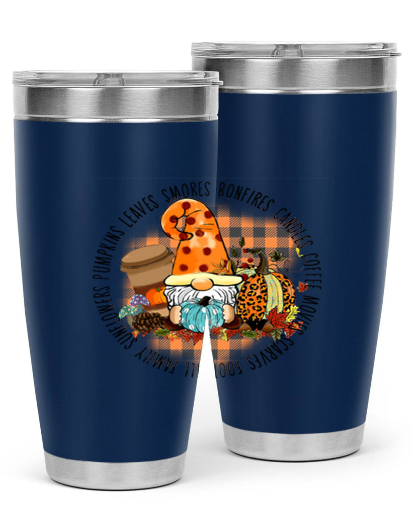 FallVibesGnome 165#- fall- Tumbler