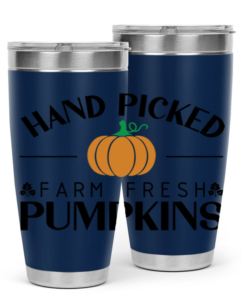 Hand Picked Farm Fresh Pumpkins 215#- fall- Tumbler