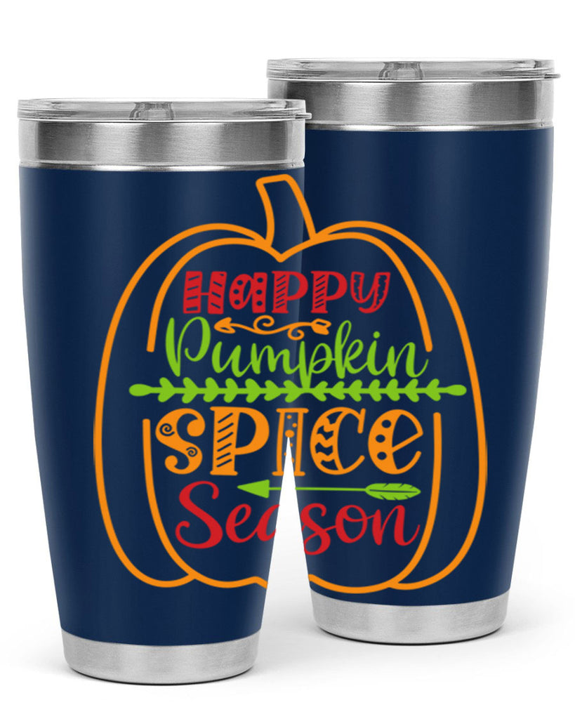 Happy Pumpkin Spice Season 243#- fall- Tumbler