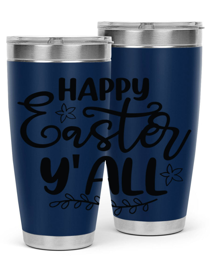 Happy easter yall  177#- spring- Tumbler