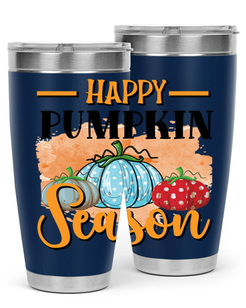 Happy pumpkin season 240#- fall- Tumbler