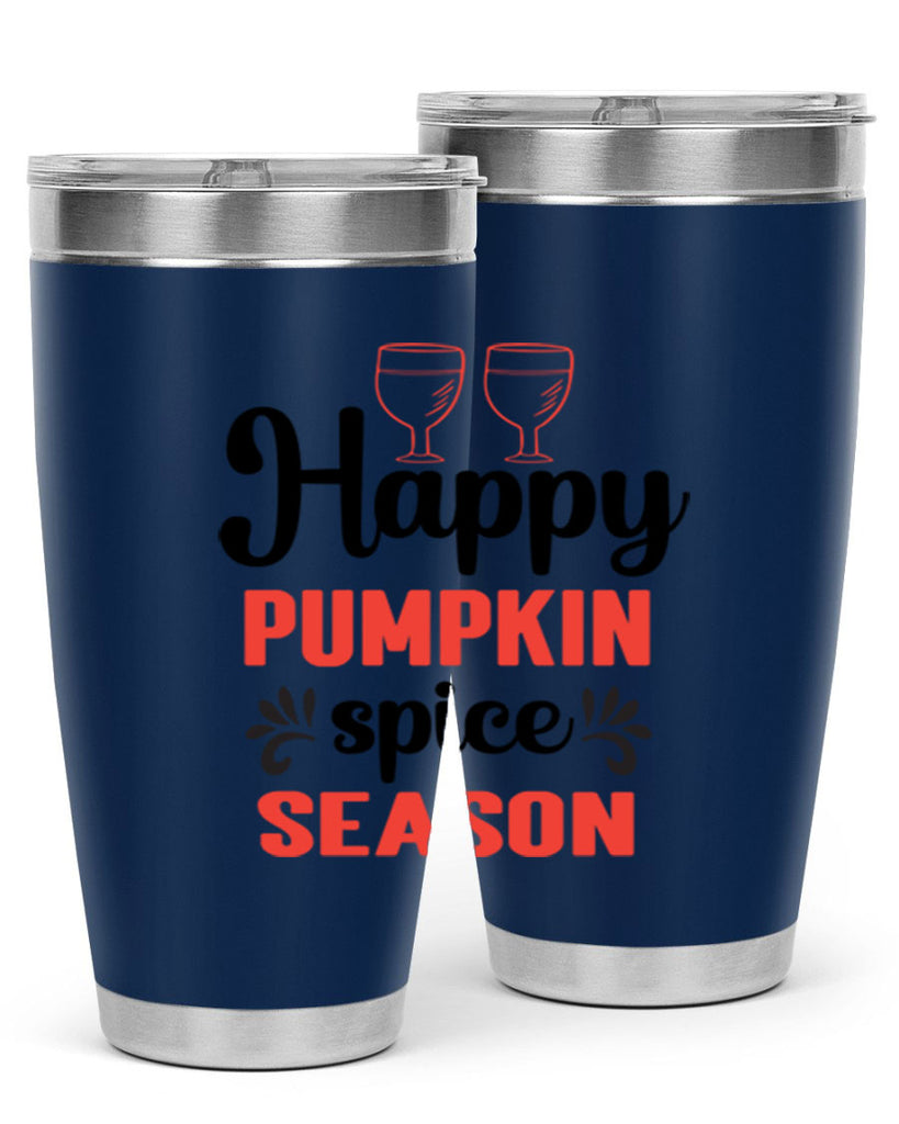 Happy pumpkin spice season 244#- fall- Tumbler