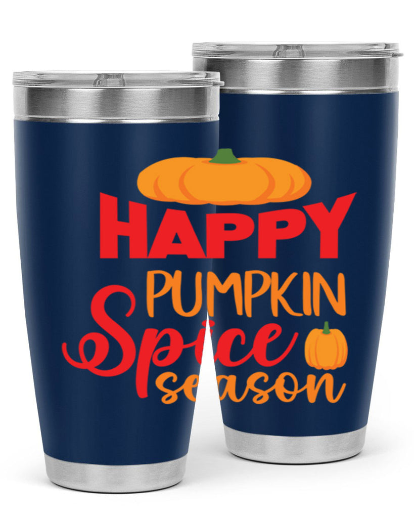 HappyPumpkinSpiceSeason 259#- fall- Tumbler