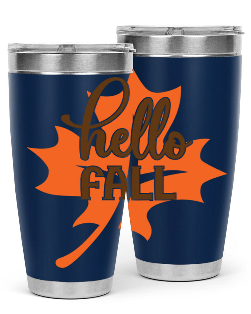 Hello Fall 273#- fall- Tumbler