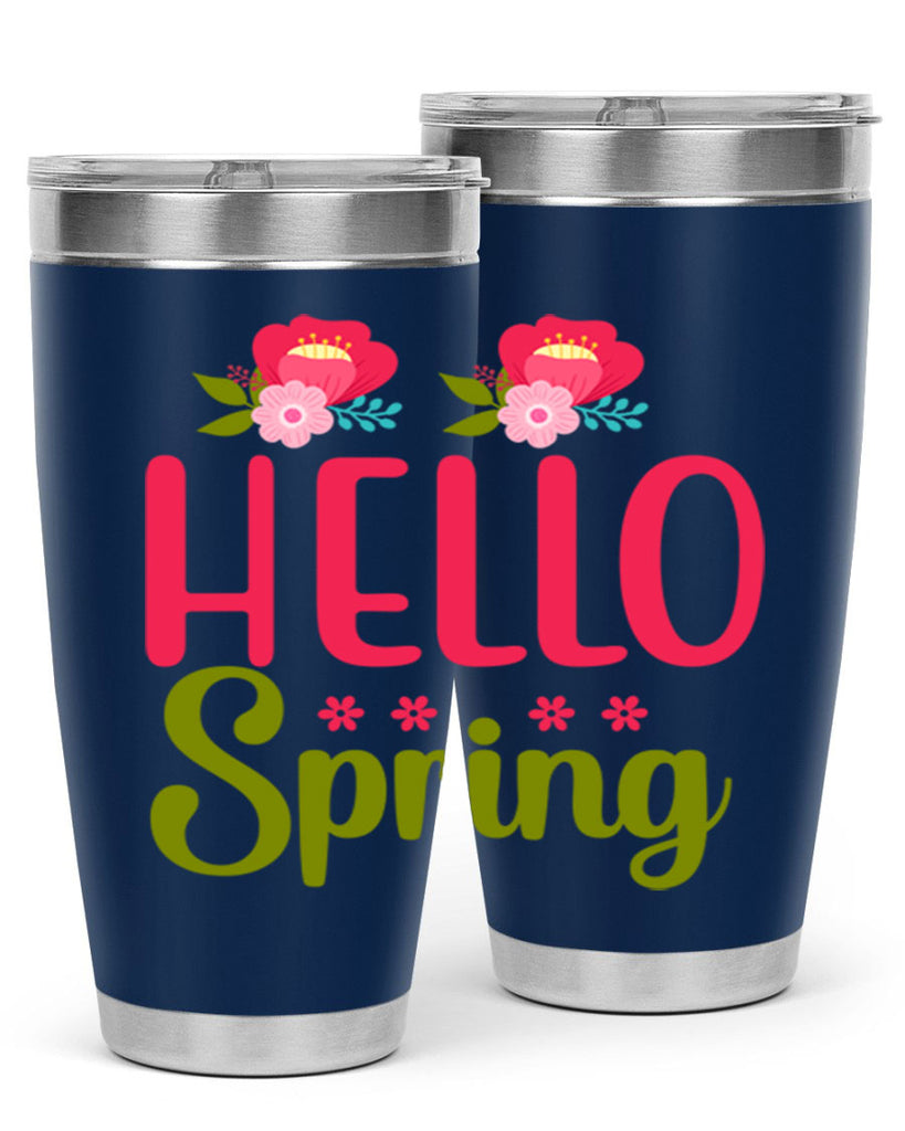 Hello Spring 186#- spring- Tumbler