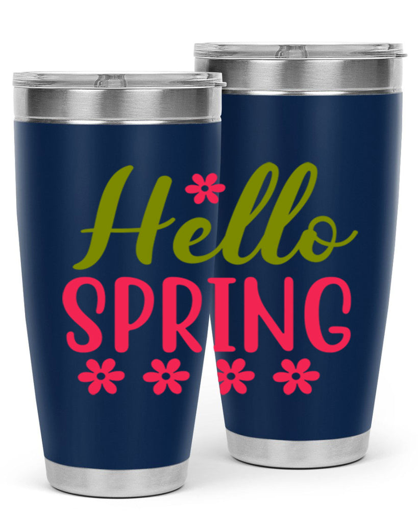Hello Spring 213#- spring- Tumbler