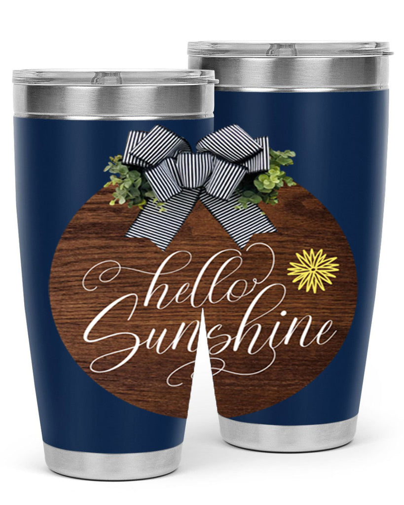 Hello Spring Lettering Mockup200#- spring- Tumbler