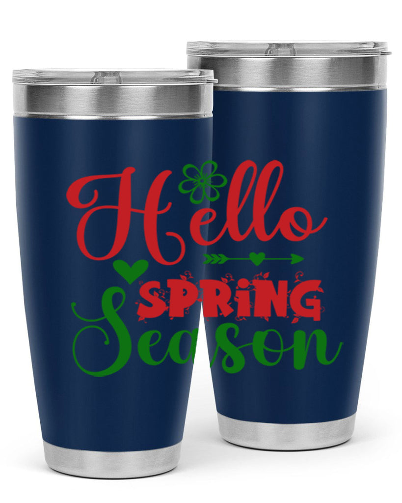 Hello Spring Season 224#- spring- Tumbler