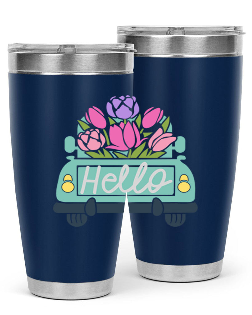 Hello Truck218#- spring- Tumbler