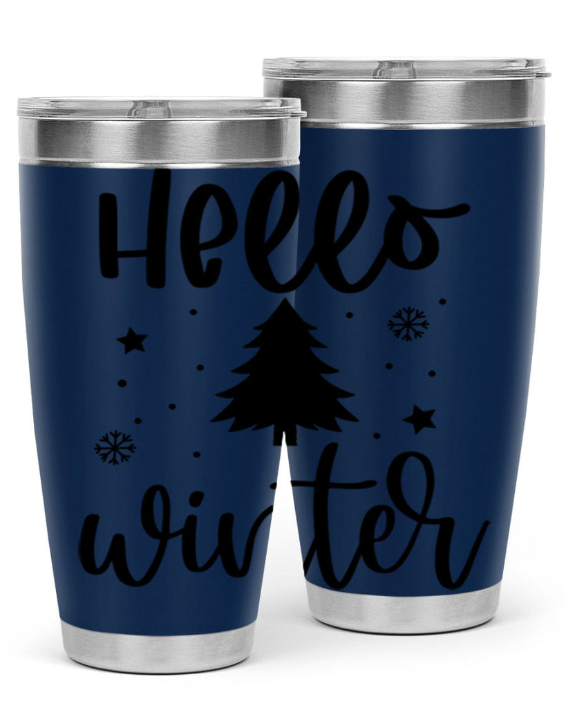 Hello Winter 162#- winter- Tumbler