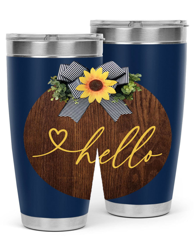Hello heart Mockup182#- spring- Tumbler