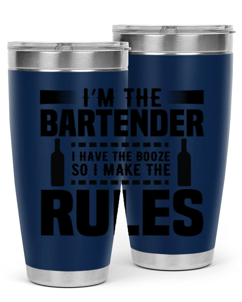 I am the Bartender Style 2#- bartender- tumbler