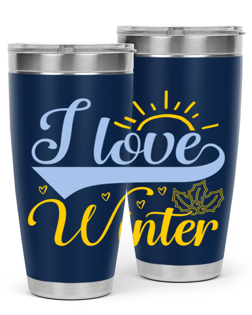 I love winter228#- winter- Tumbler