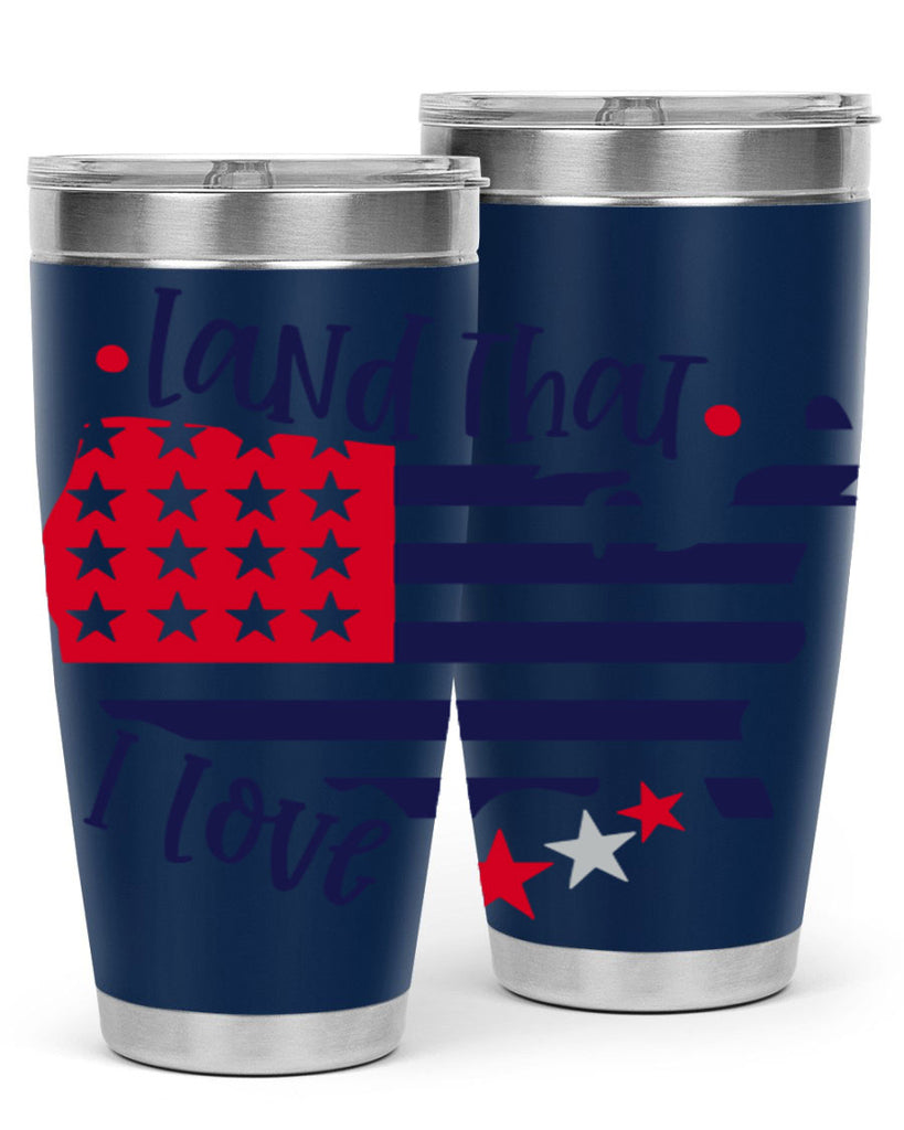Land That I Love Style 158#- Fourt Of July- Tumbler