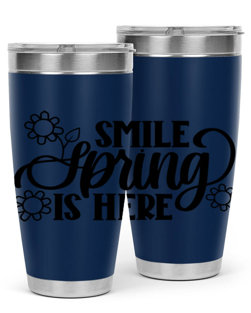 PNG_Smile Spring Is Here395#- spring- Tumbler
