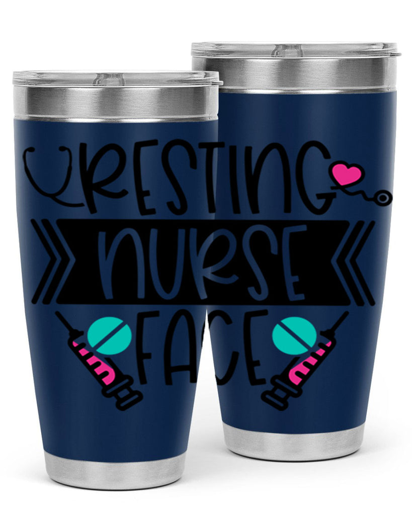 Resting Nurse Face Style Style 58#- nurse- tumbler