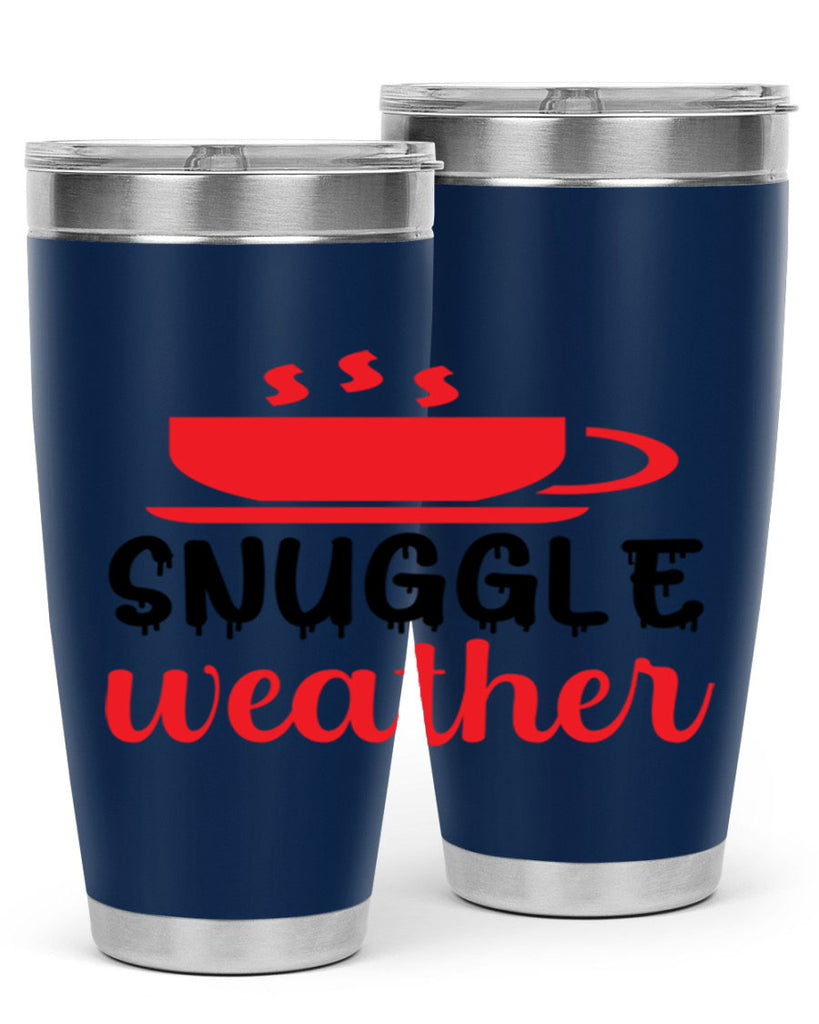Snuggle weather 386#- winter- Tumbler