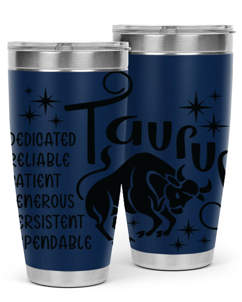 Taurus 486#- zodiac- Tumbler