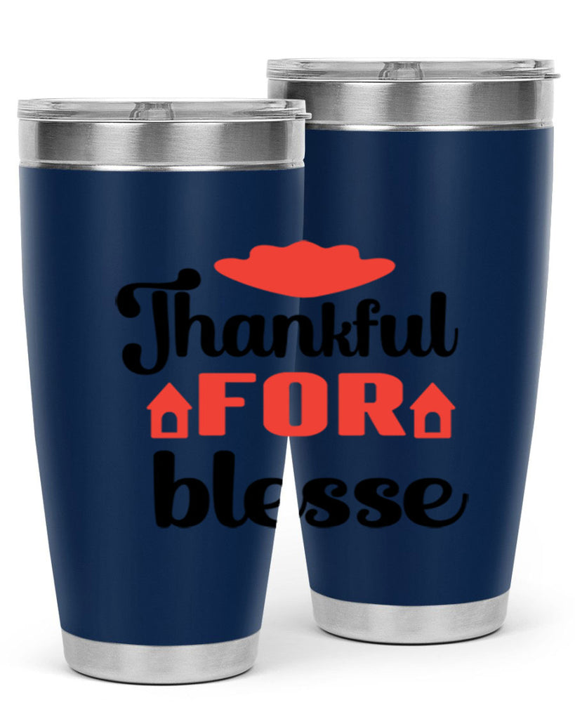 Thankful for blesse 599#- fall- Tumbler