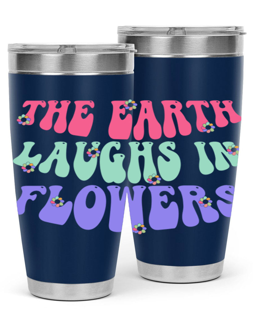 The earth laughs in flowers 532#- spring- Tumbler