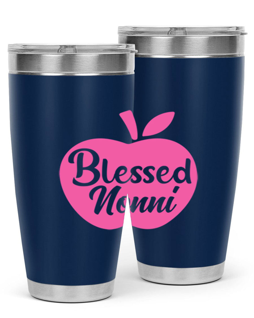 blessed nonni 58#- grandma - nana- Tumbler