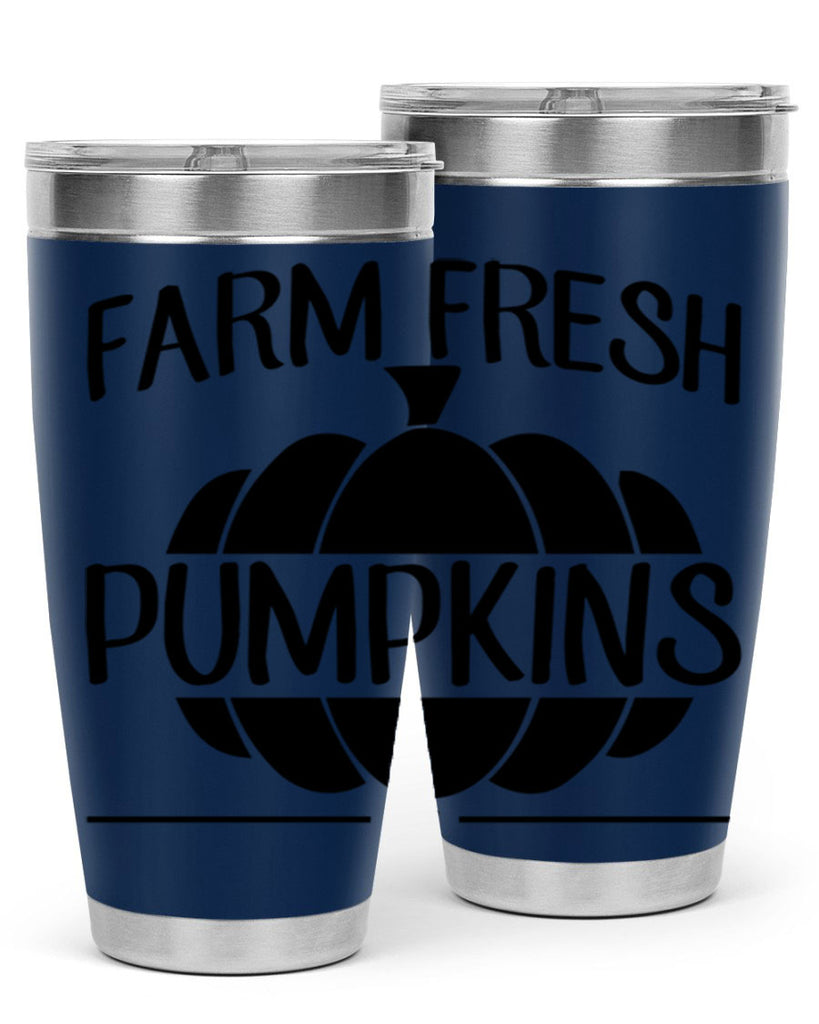 farm fresh pumpkins 173#- fall- Tumbler