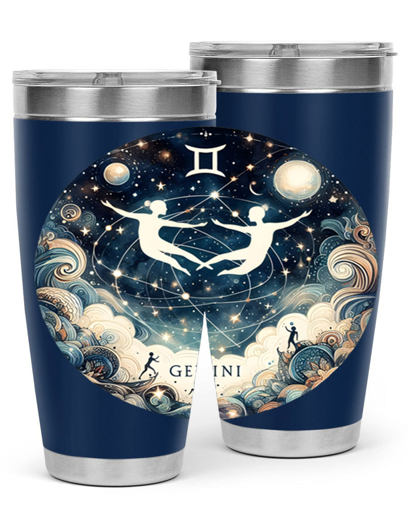 gemini 249#- zodiac- Tumbler