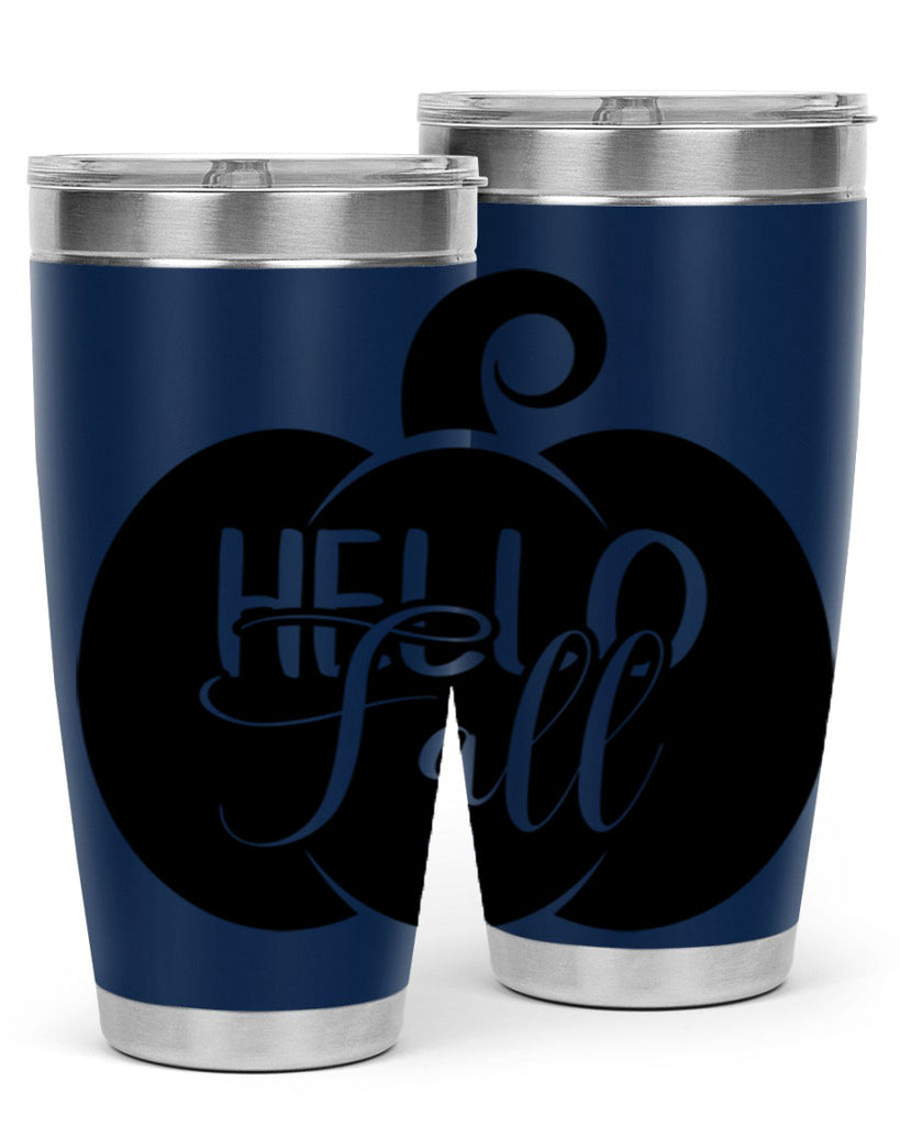 hello fall 275#- fall- Tumbler