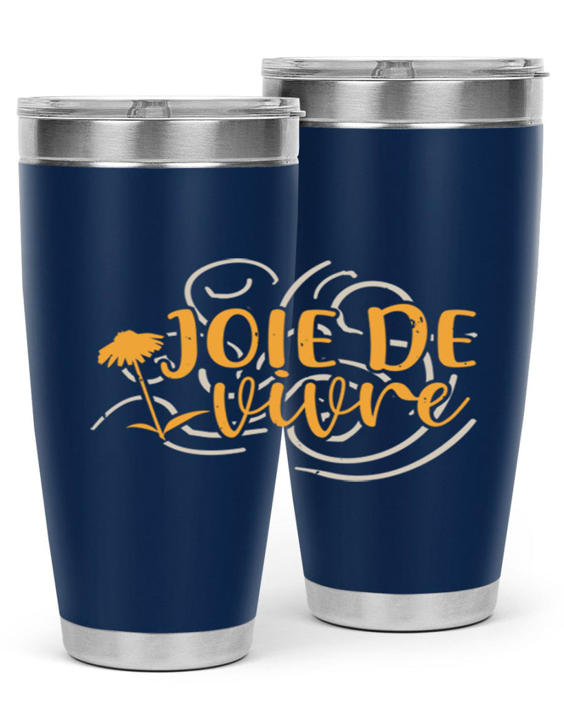 joie de vivre 57#- mardi gras- Tumbler