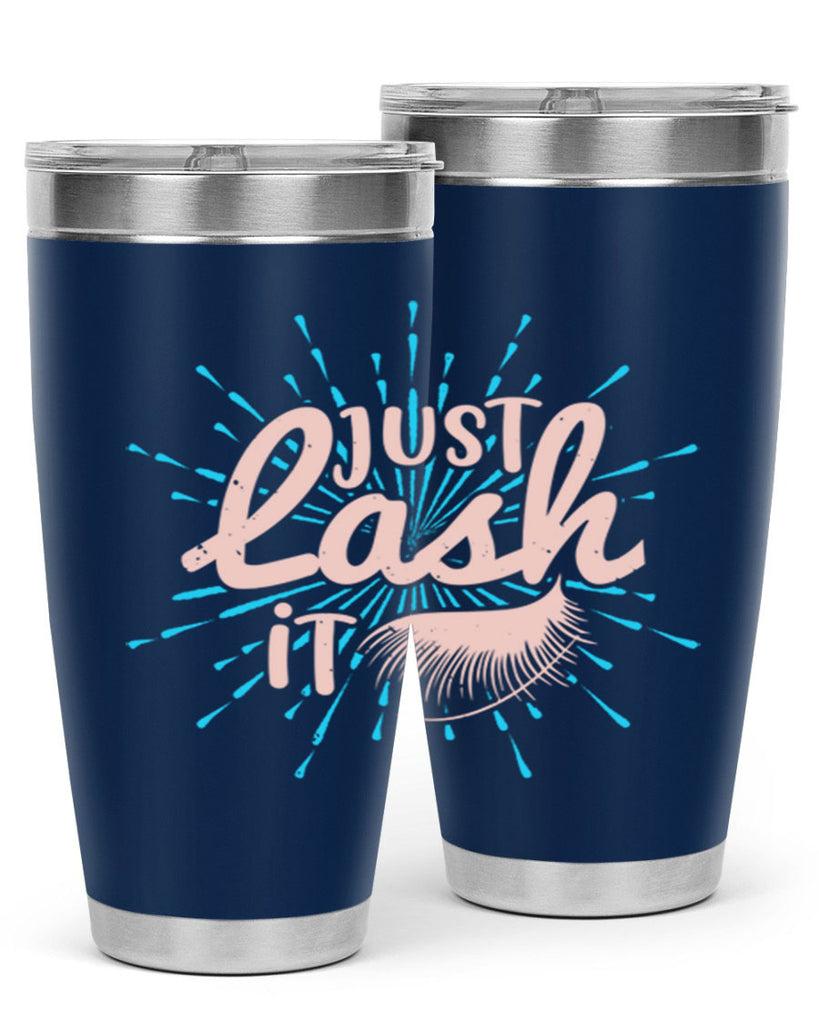 just lash it Style 199#- make up- Tumbler