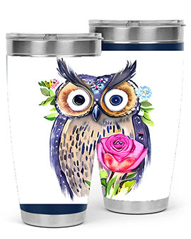 owl 13#- owl- Tumblers