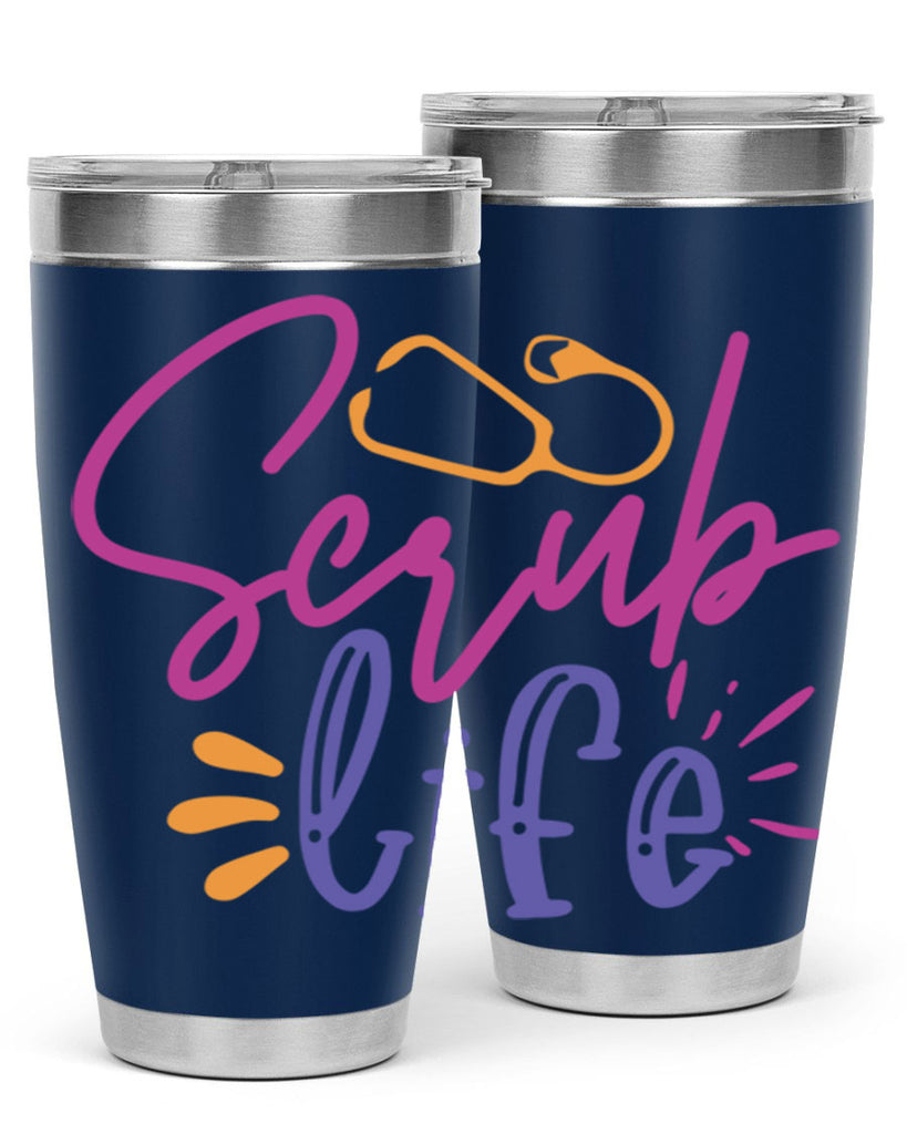scrub life Style 351#- nurse- tumbler