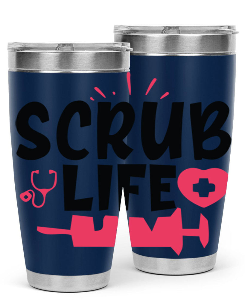 scrub life Style 352#- nurse- tumbler